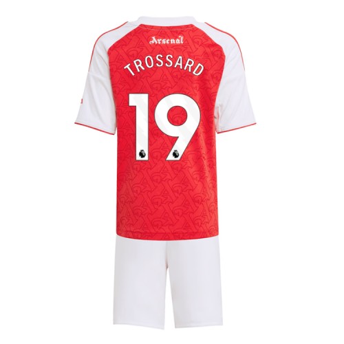 Arsenal Leandro Trossard #19 Domaci Dres za djecu 2025-26 Kratak Rukav (+ Kratke hlače)